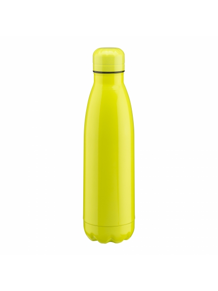 Bottiglia termica in acciaio colori fluo da 500 ml